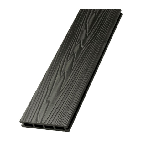 Террасная доска Экодекинг Топ 146x24x4000 Графит